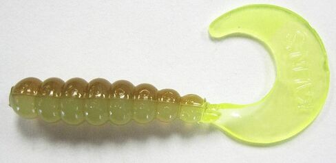 كالين 2TG50-818 2 بوصة Triple Threat Grub-50 Pack Green Weenie in Kuwait