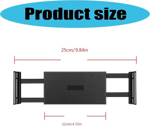 Uprgades Double Tablet Stand Brackets Not Slip Cushion Spring Loaded Clip General Floor Mounting for Mobile Devices Tablet Floor Stand Clip Replacement in Kuwait