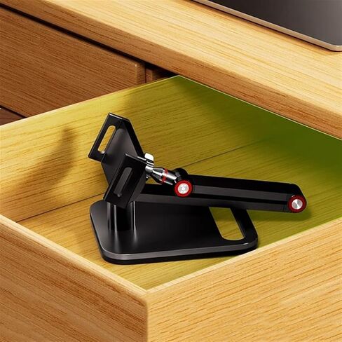 Monitor Arms Portable Monitor Holder for Phones/Tablets/Screens Up to 17.3 Inches, Foldable Carbon Steel Tablet Desk Stand, Holds to 11.0 Lbs Desk Accessories in Kuwait