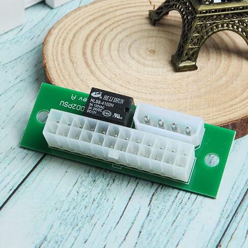 Acxico 2 قطعة Add2PSU محول إمداد طاقة متعدد، تشغيل أجهزة كمبيوتر متعددة PSU معًا... in Kuwait
