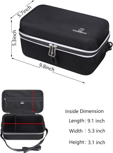Tourmate Hard Storage Case for Panasonic LUMIX FZ80D/ DC-FZ80D Point and Shoot Digital Camera - Suitcase with DIY Internal Compartment Wtructure(Box for Sale) in Kuwait