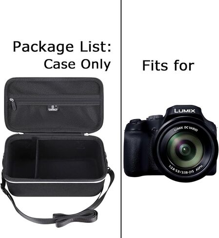 Tourmate Hard Storage Case for Panasonic LUMIX FZ80D/ DC-FZ80D Point and Shoot Digital Camera - Suitcase with DIY Internal Compartment Wtructure(Box for Sale) in Kuwait