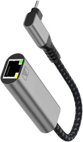 محول USB C إلى إيثرنت بزاوية 90 درجة من النوع إلى محول دونجل شبكة جيجابت إيثرنت RJ45 لشبكات USB in Kuwait