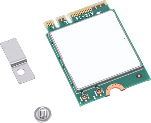 بطاقة محول Yunseity WiFi 6E، بطاقة شبكة M.2 AX210NGW مع بلوتوث 5.3 للكمبيوتر الشخصي، نطاق ثلاثي 2.4G 5G 6 جيجا هرتز، 160 ميجا هرتز .4 جيجا بايت في الثانية، MU MIMO 1024QAM، متوافق مع أجهزة الكمبيوتر المحمولة in Kuwait