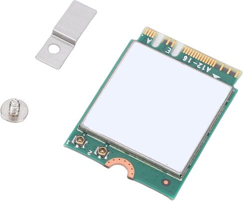 بطاقة محول Yunseity WiFi 6E، بطاقة شبكة M.2 AX210NGW مع بلوتوث 5.3 للكمبيوتر الشخصي، نطاق ثلاثي 2.4G 5G 6 جيجا هرتز، 160 ميجا هرتز .4 جيجا بايت في الثانية، MU MIMO 1024QAM، متوافق مع أجهزة الكمبيوتر المحمولة in Kuwait