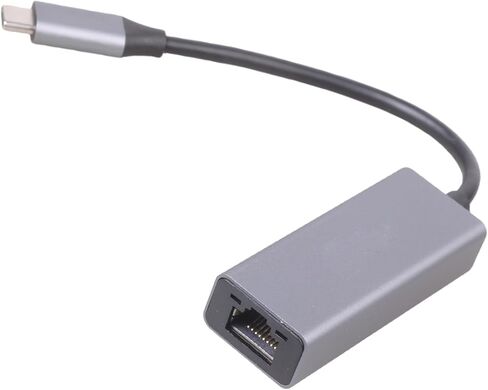 Gigabit 10Gbps Ethernet Adapter USB C to RJ45 Aluminum Portable for Home Data Center in Kuwait