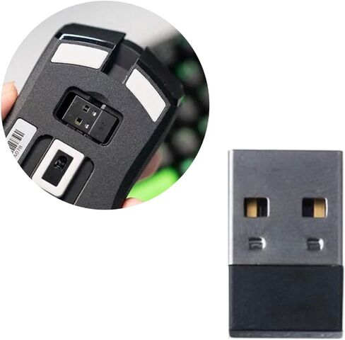 2.4GHz Replacement Receiver for Gaming Quick Pairing USB Dongle Easy Installation Original Replacement Receiver in Kuwait