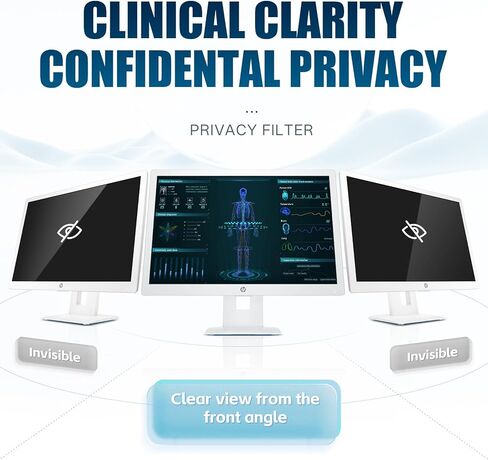 HP Healthcare Edition HC241P شاشة المراجعة السريرية مقاس 24 بوصة بدون حامل، معايرة DICOM للمراجعة السريرية وعرض التشخيص الدقيق، كابلات HDMI/DP/VGA/USB 2.0 من النوع B إلى النوع A in Kuwait