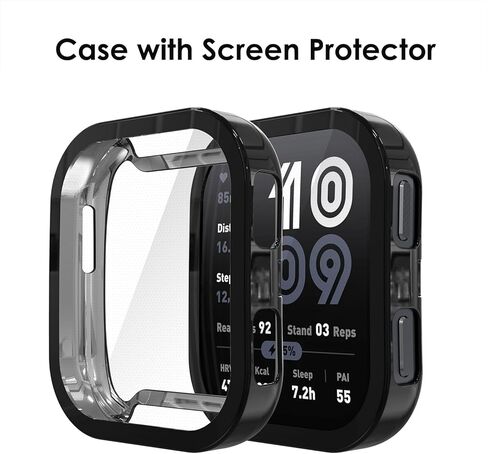 حافظة حماية للشاشة الناعمة من Simpeak مكونة من 5 قطع متوافقة مع الساعة الذكية Amazfit Bip 6، حماية كاملة، وردي وردي/شفاف/فضي/أسود/ذهبي وردي in Kuwait