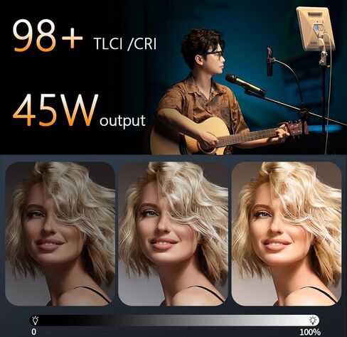 لوحة ضوء فيديو LED محمولة من Godox LEDP-260C، إضاءة ناعمة التصوير خافتة 41.5 سم للتيار / يوتيوب/ستوديو، 3300K-5600K ثنائية اللون، البطارية أو DC تعمل بالتشغيل، مع جهاز تحكم عن بعد in Kuwait