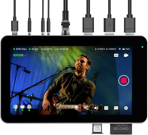 YoloLiv YoloBox Mini Ultra-Portable All-in-One Smart Live Streaming Encoder & Monitor… in Kuwait