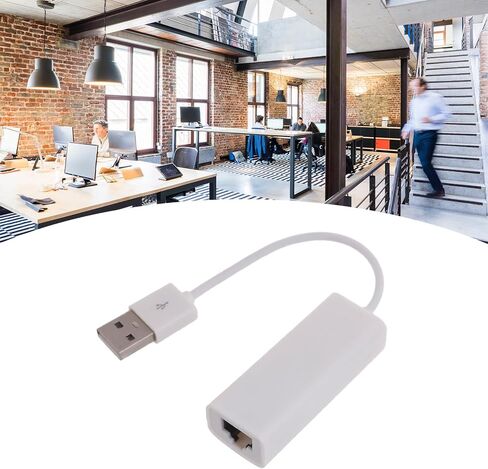 USB2.0 to Ethernet RJ45 Adapter Gigabit Networks Adapter Supporting 10 / 100Mbps for Desktop Tablet in Kuwait