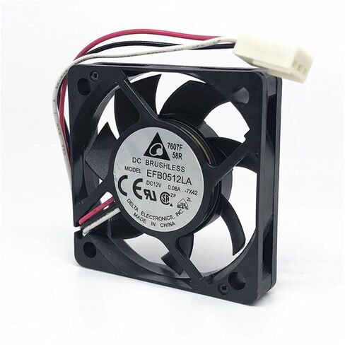 2pcs EFB0512LA 5010 50MM 50 * 50 * 10MM Fan for Graphics Card Bridge chip Cooling Fan 12V 0.08A with 3pin in Kuwait