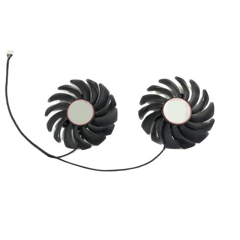 مجموعة واحدة، PLD09210S12HH، مبرد وحدة معالجة الرسومات، مروحة بطاقة الرسومات، لـ RX6600 XT Mech 2X OC، 1050 Ti Gaming X، 2070، تبريد الفيديو in Kuwait