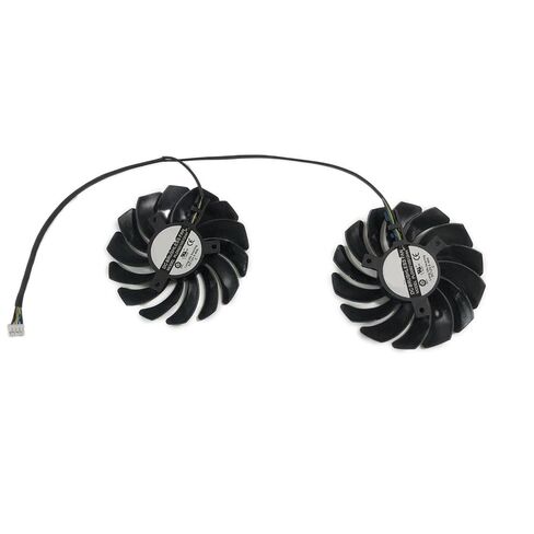 مجموعة واحدة، PLD09210S12HH، مبرد وحدة معالجة الرسومات، مروحة بطاقة الرسومات، لـ RX6600 XT Mech 2X OC، 1050 Ti Gaming X، 2070، تبريد الفيديو in Kuwait