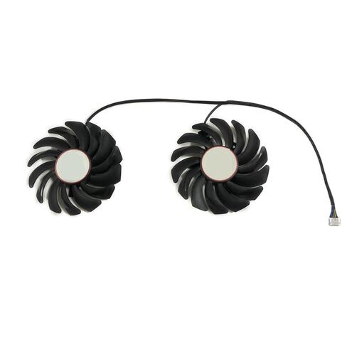 مجموعة واحدة، PLD09210S12HH، مبرد وحدة معالجة الرسومات، مروحة بطاقة الرسومات، لـ RX6600 XT Mech 2X OC، 1050 Ti Gaming X، 2070، تبريد الفيديو in Kuwait