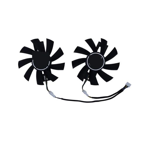 مروحة تبريد بطاقة الرسومات VGA لـ 51RISC RX6700 10 جيجابايت، لـ 51RISC RX 5600XT RX5600XT 6G GDDR6، 2 قطعة/المجموعة، GA92S2U in Kuwait