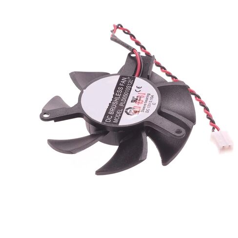 مبرد GPU VGA، مروحة بطاقة الرسومات، PLD05010S12L، لـ HD6450 HD6570 R5-230، استبدال الفيديو in Kuwait
