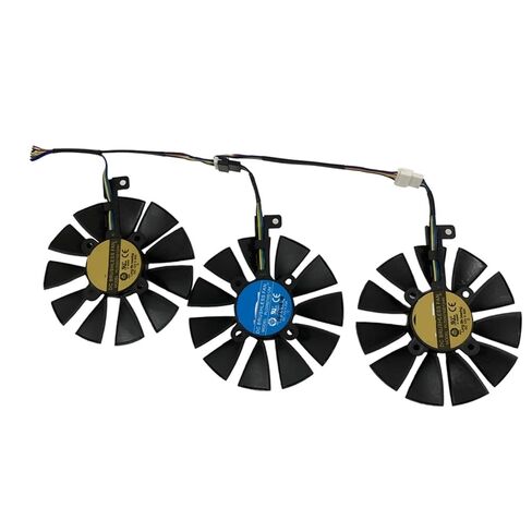 3 قطع/مجموعة، PLD09210S12HH، مبرد الفيديو، مروحة الرسومات، لـ R9 390X 390 RX480 RX580 1080 1070 980Ti، تبريد بطاقات الفيديو in Kuwait
