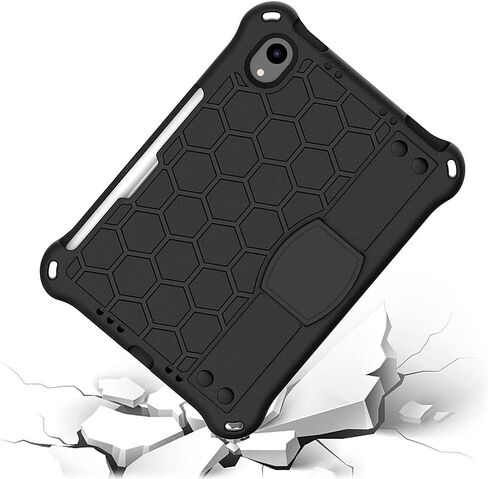 صحارى - حافظة سلسلة DualShock لجهاز iPad mini (A17 Pro) وiPad mini (الجيل السادس 2021)، أسود، (TB00053) in Kuwait