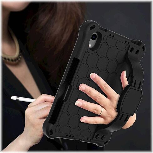 صحارى - حافظة سلسلة DualShock لجهاز iPad mini (A17 Pro) وiPad mini (الجيل السادس 2021)، أسود، (TB00053) in Kuwait