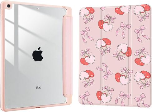 Joyland Case for iPad 10th Generation Case 10.9 inch 2022/(A16) 11th Gen 11 Inch 2025with Pencil Holder,Leopard Print&Flower Shockproof Cover Clear Transparent Back Shell Auto Wake/Sleep,Pink in Saudi Arabia