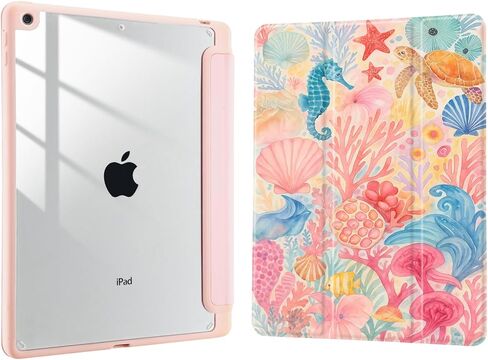 Joyland Case for iPad 10th Generation Case 10.9 inch 2022/(A16) 11th Gen 11 Inch 2025with Pencil Holder,Leopard Print&Flower Shockproof Cover Clear Transparent Back Shell Auto Wake/Sleep,Pink in Saudi Arabia