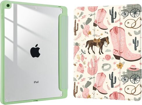 Joyland Case for iPad 10th Generation Case 10.9 inch 2022/(A16) 11th Gen 11 Inch 2025with Pencil Holder,Leopard Print&Flower Shockproof Cover Clear Transparent Back Shell Auto Wake/Sleep,Pink in Saudi Arabia