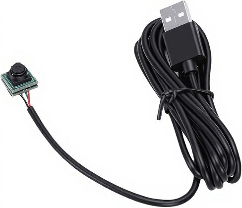 وحدة كاميرا Pomya USB، بدقة 2 ميجابكسل Full HD 1080P 30 إطارًا في الثانية مع عدسة زاوية واسعة 180 درجة لمكالمات الفيديو والاجتماعات والألعاب والبث المدرسي عبر الإنترنت in Kuwait