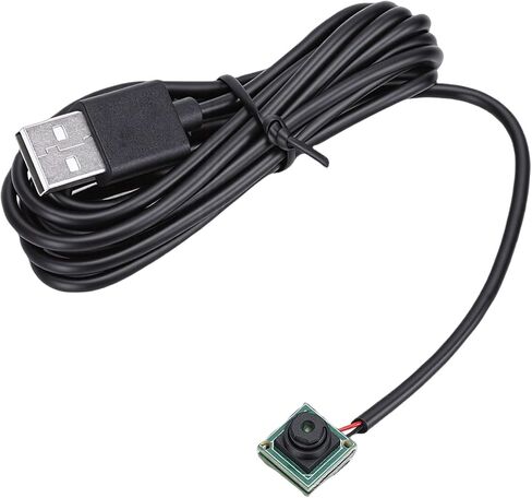 وحدة كاميرا Pomya USB، بدقة 2 ميجابكسل Full HD 1080P 30 إطارًا في الثانية مع عدسة زاوية واسعة 180 درجة لمكالمات الفيديو والاجتماعات والألعاب والبث المدرسي عبر الإنترنت in Kuwait