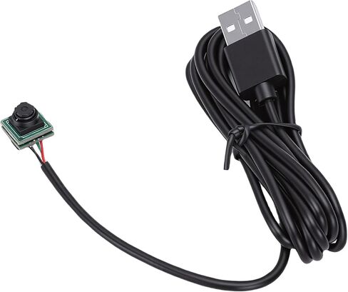 وحدة كاميرا Pomya USB، بدقة 2 ميجابكسل Full HD 1080P 30 إطارًا في الثانية مع عدسة زاوية واسعة 180 درجة لمكالمات الفيديو والاجتماعات والألعاب والبث المدرسي عبر الإنترنت in Kuwait