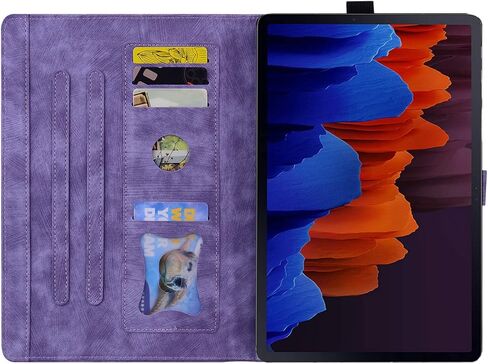 Case for Samsung Galaxy Tab S11 Ultra 14.6 inch 2025,Multi-Angle Viewing PU Leather Folio Stand Cover with Pencil Holder,Shockproof Protective Case for Samsung Galaxy Tab S11 Ultra,Purple in Kuwait