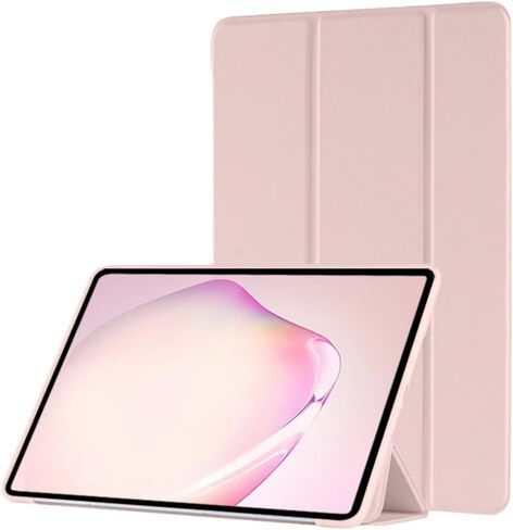 متوافق مع حافظة iPad Air الجيل السادس مقاس 11 بوصة M2 2024، حافظة iPad Air الجيل الخامس/الرابع 2022/2020 مقاس 10.9 بوصة [نوم/تنبيه تلقائي] وردي فاتح in Kuwait