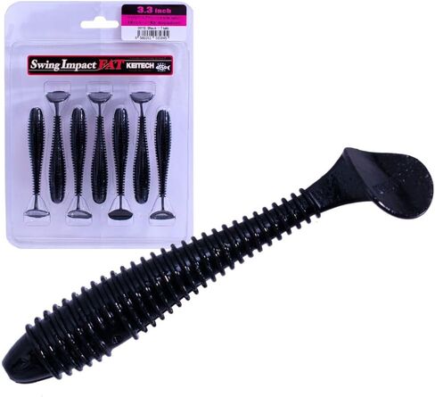 Keitech FS33416 Fat Swing Impact Silver Flash, 3.3" in Kuwait