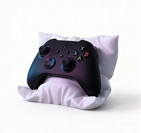 حامل وحدة تحكم على شكل وسادة، حامل بلاستيكي متوافق مع وحدات تحكم Xbox وPS5، ملحق مكتب الألعاب in Kuwait