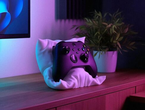 حامل وحدة تحكم على شكل وسادة، حامل بلاستيكي متوافق مع وحدات تحكم Xbox وPS5، ملحق مكتب الألعاب in Kuwait