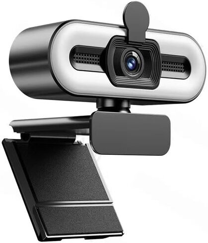 1080p/2k High-Definition USB Computer Camera with Beauty Lighting for Online Teaching, Live Streaming, and Remote Meetings 1080p in Kuwait