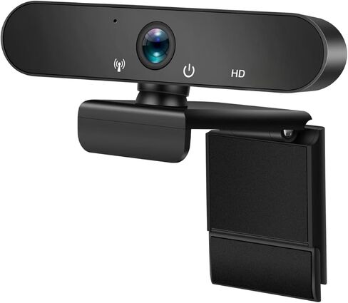 High-Definition USB Camera, 1080p/2k/4k, Driver-Free with Built-in Microphone for Online Teaching, Live Streaming, and Remote Meetings 1080p in Kuwait