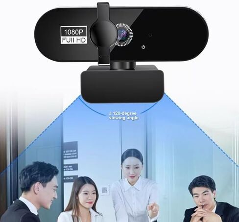 High-Definition USB Camera, 2k/4k Resolution, Plug-and-Play for Online Teaching, Live Streaming, Remote Meetings 2k in Kuwait