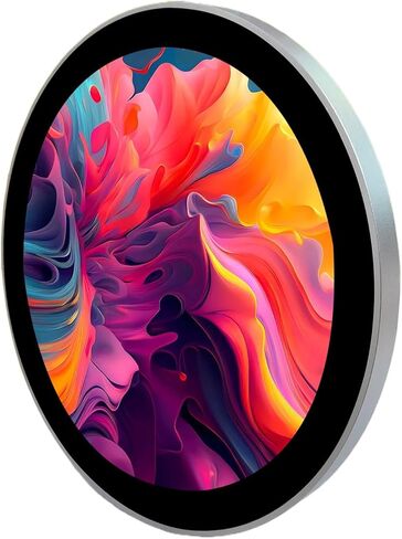 VSDISPLAY 5 Inch Round Touch Display Monitor 1080x1080 Resolution 400Nits IPS LCD Screen Supports Mini H Video Input in Kuwait