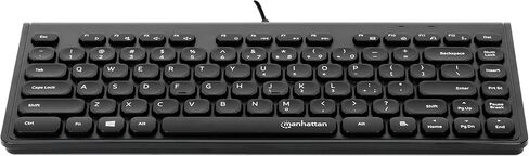 Manhattan Slim USB Mini Keyboard 1.5 m Cable Black in Kuwait