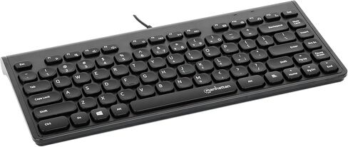 Manhattan Slim USB Mini Keyboard 1.5 m Cable Black in Kuwait