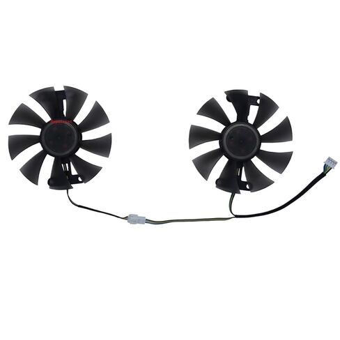 2Pcs/Set,Video Card Cooling Fan,Graphics GPU Cooler,GA91S2H,for 1050Ti X Gaming,760 2GD5 HB,750Ti in Kuwait