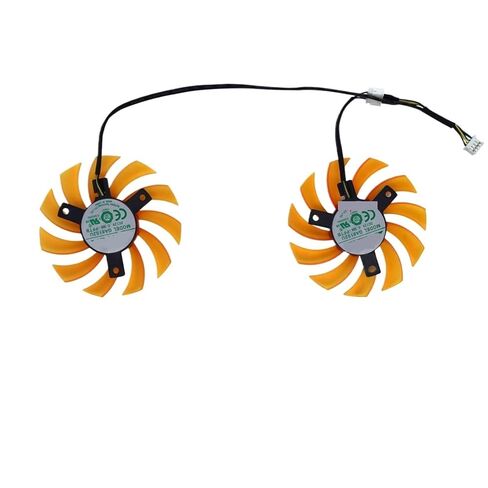 2Pcs/Set,75mm Diameter Size,GA81S2U,PLD08010S12HH,Video Cooler Fan,for 660-2GD5 960 2gb,Graphics Card Cooing(GA81S2U) in Kuwait