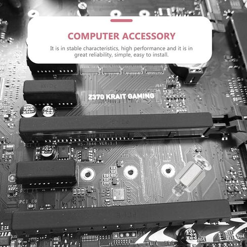 20 قطعة M.2 SSD براغي سداسية الرأس للوحة الأم المتوافقة، طقم براغي تثبيت إمداد الكمبيوتر المعدني لتركيب القرص الصلب SSD وصيانة الكمبيوتر in Kuwait