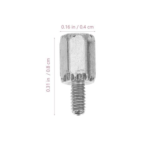 Balacoo 20pcs M.2 Internal Storage Mounting Screws Hex Head Computer Screw Kit for Motherboard Installation and Repair, Compatible .2 Drives, Computer Accessories in Kuwait