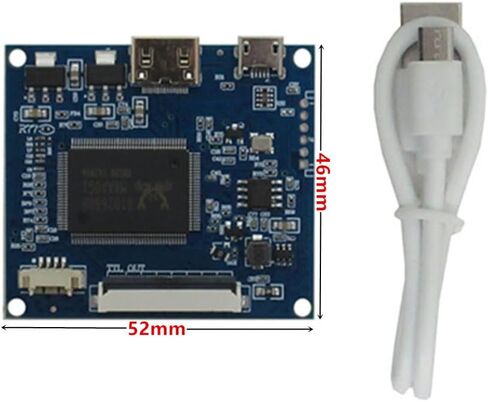 5-Inch 800×480 Portable DIY LCD Monitor Kit with Mini-HDMI Driver Board – Compatible with PC, Raspberry/Orange Pi, Gaming Consoles & Microscopes (Secondary Display Screen) in Kuwait