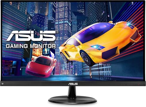 شاشة ASUS VP249QGR 23.8 للألعاب 144 هرتز Full HD (1920 x 1080) IPS 1ms FreeSync Extreme Low Motion Blur Eye Care DisplayPort HDMI VGA، أسود (متجدد) in Kuwait