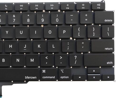 US QWERTY Keyboard Replacement Kit for MacBook Air 13" M1 (A2337, Late 2020) – Includes Screws and Installation Tools in Kuwait