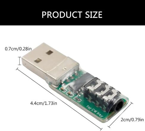 مورس كود الممارسة محول USB مفتاح المدرب لبرنامج مفتاح VBand/CW in Kuwait